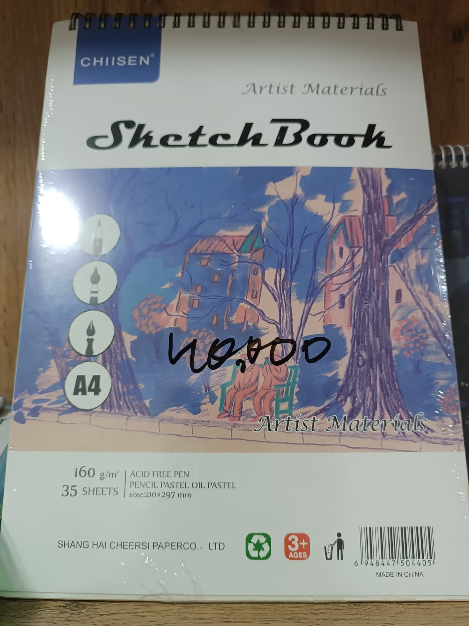 Daftar sketch book A4
