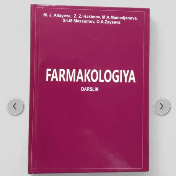 Farmakologiya orgenal Allayeva