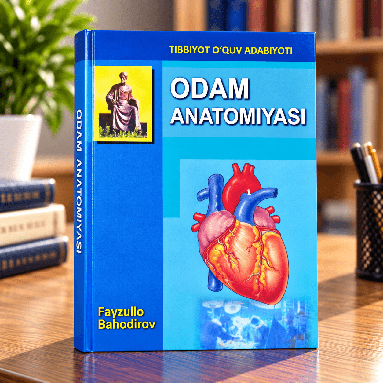 Odam Anatomiyasi F.Bahodirov 2006yil A5 qattiq muqova