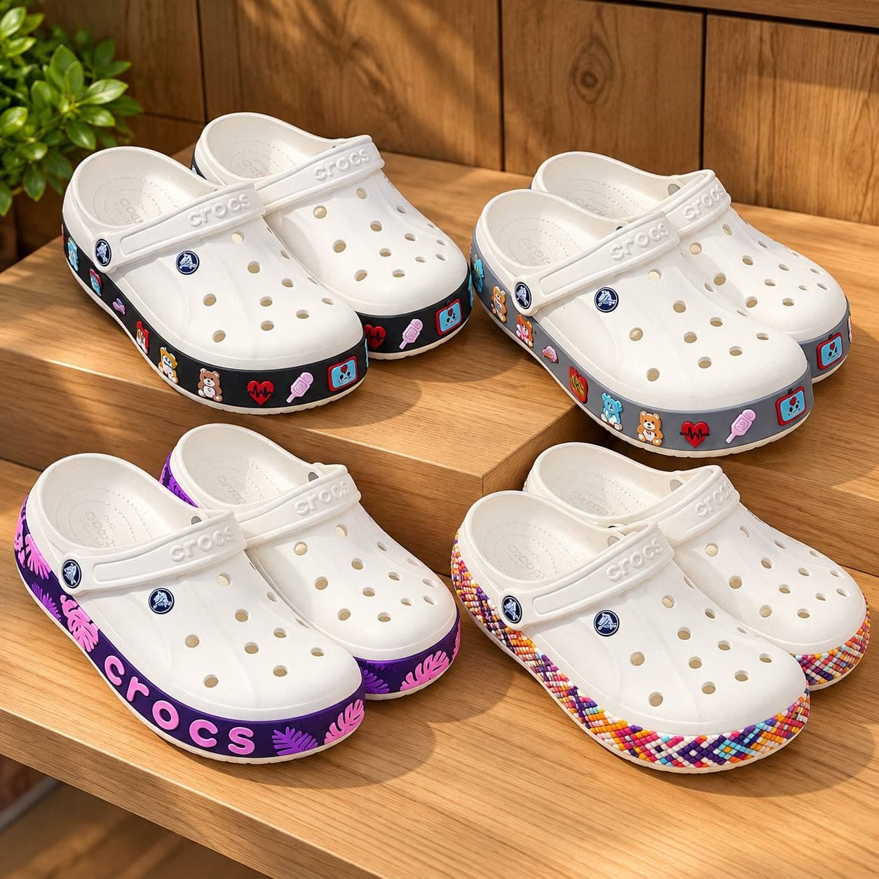 Crocs naqshli Xitoy