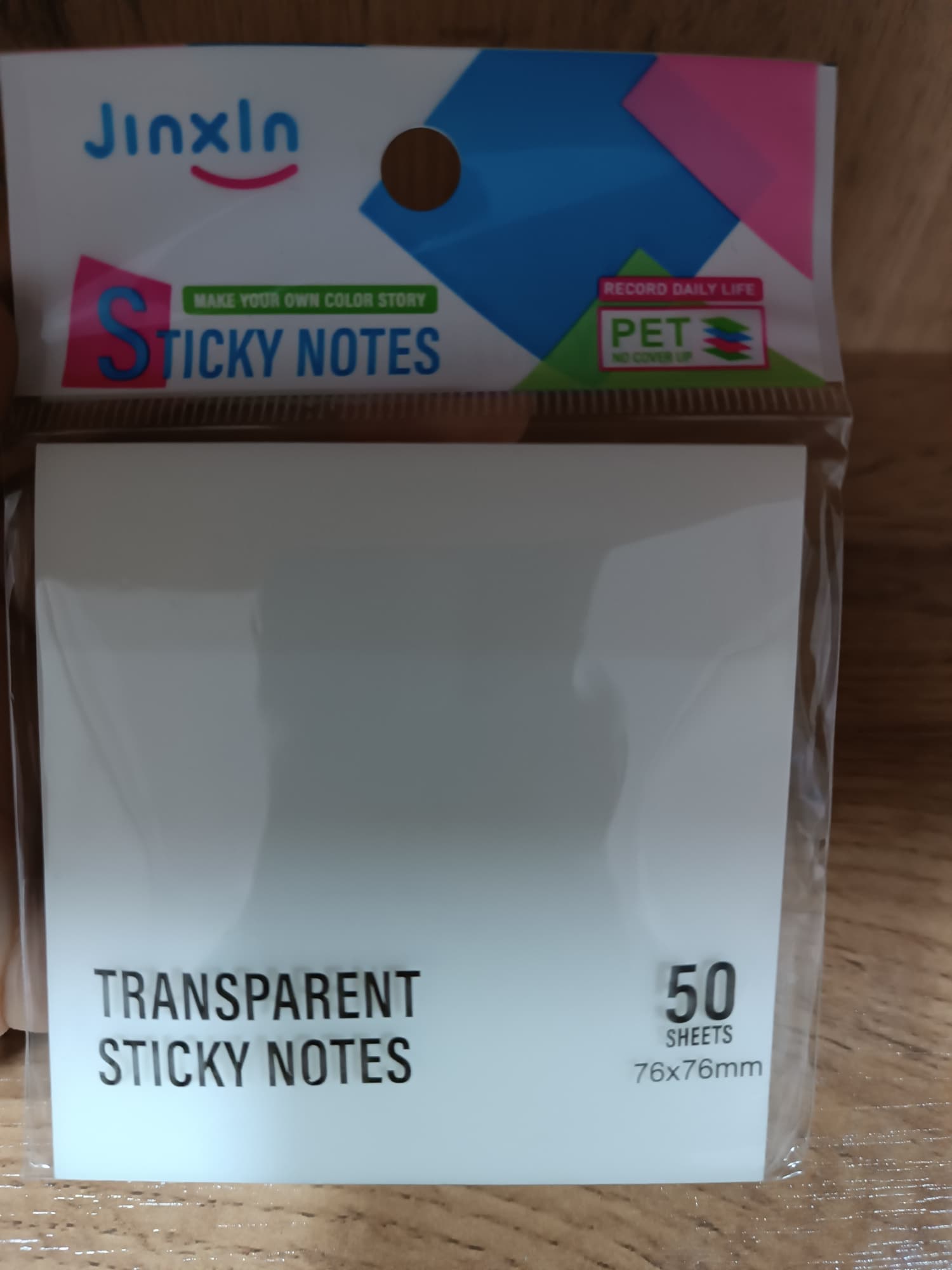 stiker transparent